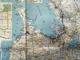 1970 - 1971 Ontario Road Map - Sunoco