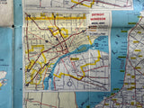 1970 - 1971 Ontario Road Map - Sunoco