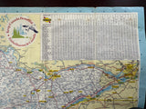 1970 - 1971 Ontario Road Map - Sunoco