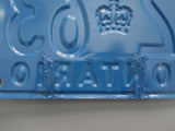 1970 YOM Clear Ontario License Plates
