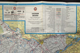 1970 Ontario Road Map - Gulf