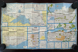 1970 Ontario Road Map - Gulf