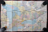 1970 Ontario Official Government Road Map