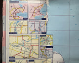 1970 Ontario Official Government Road Map