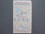 1970 Ontario Official Government Road Map