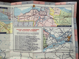 1970 Ontario Official Government Road Map