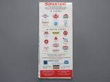 1970 Ontario Road Map - Supertest