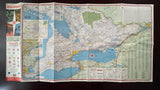 1970 Ontario Road Map - Supertest