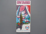 1971 Ontario Road Map - Fina