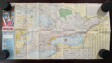 1971 Ontario Road Map - Fina
