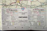 1971 Ontario Road Map - Fina