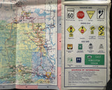 1971 Ontario Official Government Road Map
