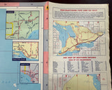 1971 Ontario Official Government Road Map