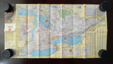 1971 Ontario Road Map - Shell