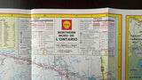 1971 Ontario Road Map - Shell