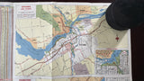 1971 Ontario Road Map - Supertest