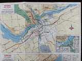 1971 Ontario Road Map - Texaco