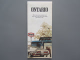 1971 Ontario Road Map - Texaco