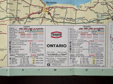 1971 Ontario Road Map - Texaco