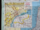 1971 Ontario Road Map - Texaco