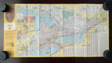 1972-74 Ontario Road Map - Shell