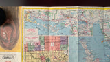 1972-74 Ontario Road Map - Shell