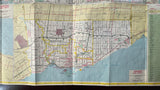 1972-74 Ontario Road Map - Shell