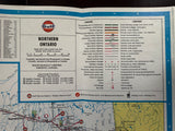 1972 Ontario Road Map - Gulf