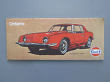 1972 Ontario Road Map - Gulf