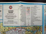 1972 Ontario Road Map - Gulf