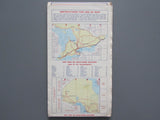 1972 Ontario Official Government Road Map