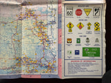 1972 Ontario Official Government Road Map