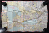 1972 Ontario Official Government Road Map