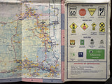 1972 Ontario Official Government Road Map