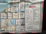 1972 Ontario Official Government Road Map
