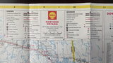 1972 Ontario Road Map - Shell