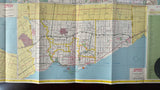 1972 Ontario Road Map - Shell