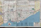 1972 Ontario Road Map - Texaco