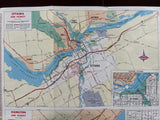 1972 Ontario Road Map - Texaco