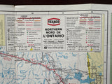 1972 Ontario Road Map - Texaco