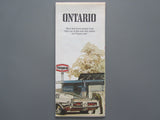 1972 Ontario Road Map - Texaco