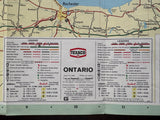 1972 Ontario Road Map - Texaco