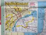 1972 Ontario Road Map - Texaco