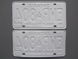 1973 YOM Clear Ontario License Plates