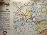 1974 Ontario Road Map - Gulf