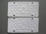 1974 Ontario License Plates