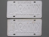 1976 Ontario License Plates