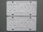 1976 Ontario License Plates