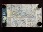 1958 Ontario Road Map - Fina