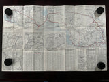 1957 Ontario Motor League Road Map